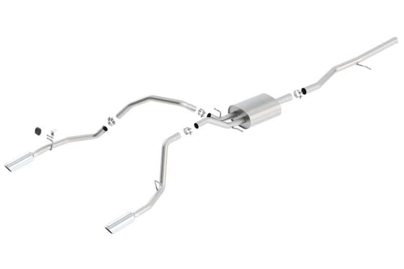 Borla — Borla 14 Silv/Sierra 1500 5.3L AT/MT Crew Cab STD Bed ATAK Cat-Back Exhaust
Cat-Back System
ExhstSysKt - view 4