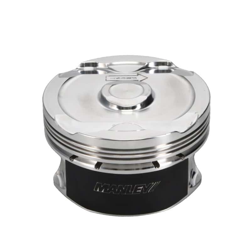 Manley Performance — Manley 2018+ Ford Coyote 5.0L DOHC -6cc Dish 3.667in Bore 10:1 CR Platinum Piston Set
Piston Set - view 6