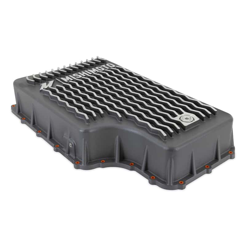 Mishimoto — Mishimoto 2011+ Powerstroke 6R140 Transmission Pan - Cast - GR
Trans Oil Pan - view 1