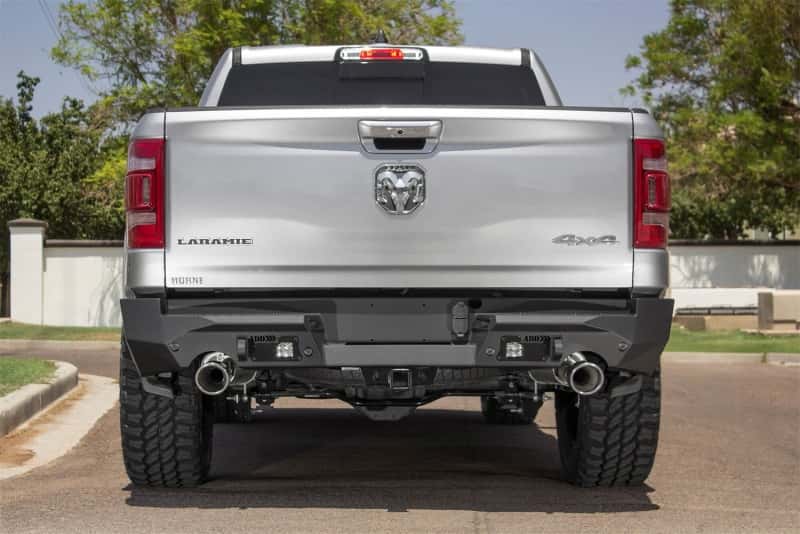 Addictive Desert Designs — Addictive Desert Designs 2019 Ram 1500 Hammer Stealth Fighter Rear Bumper w/ 6 Sensor Cutouts
Bumper- Rear
Bumpers - view 6