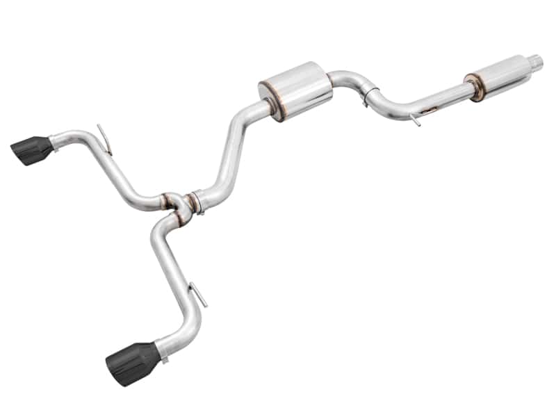 AWE Tuning — AWE Tuning Volkswagen GTI MK7.5 2.0T Touring Edition Exhaust w/Diamond Black Tips 102mm
Touring Exhaust - view 1