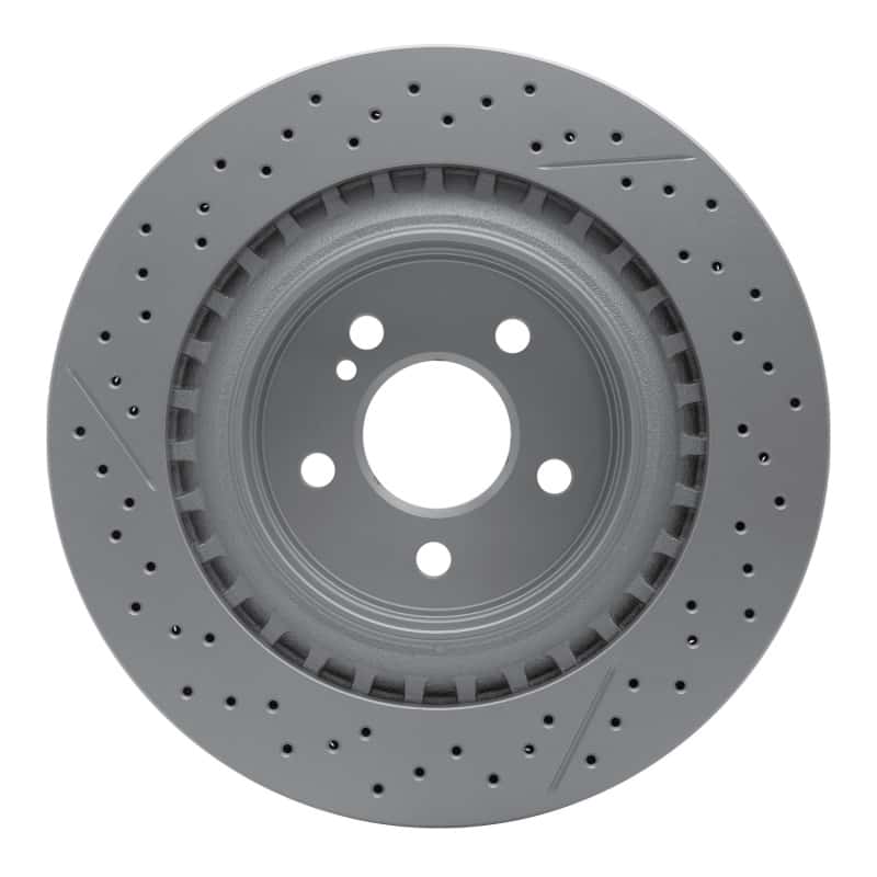 DFC — DFC 08-15 Mercedes-Benz C63 AMG Rear Drilled GeoSPEC Coated Rotor and Slotted
DFC Brake Rotor - view 5