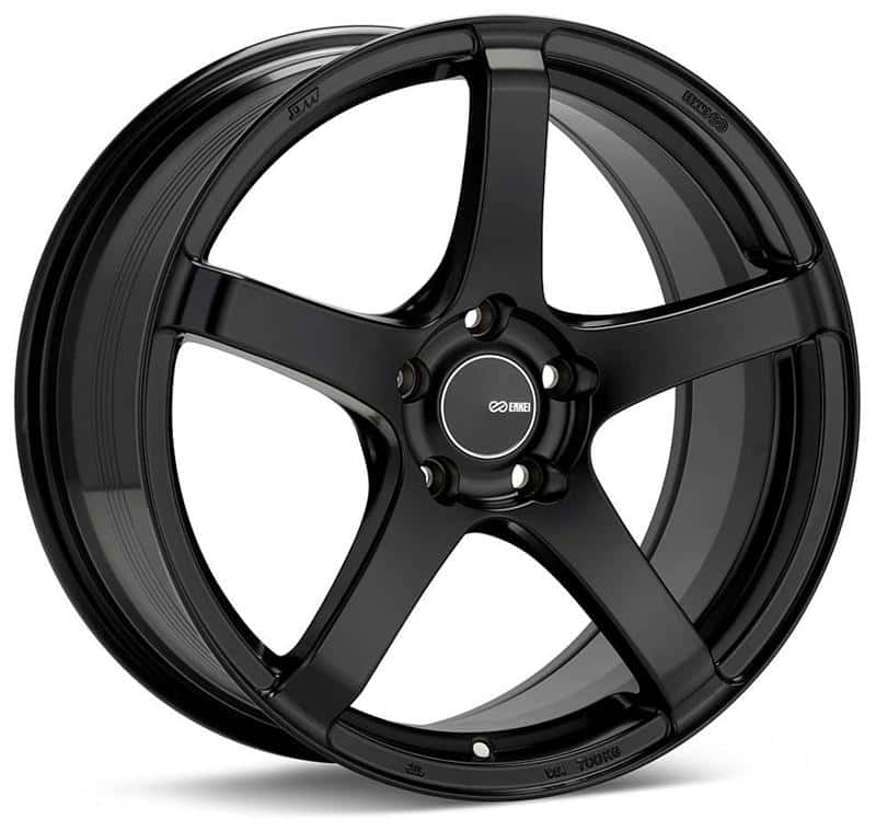 Enkei — Enkei Kojin 18x9.5 15mm Offset 5x114.3 Bolt Pattern 72.6mm Bore Dia Matte Black Wheel - view 2