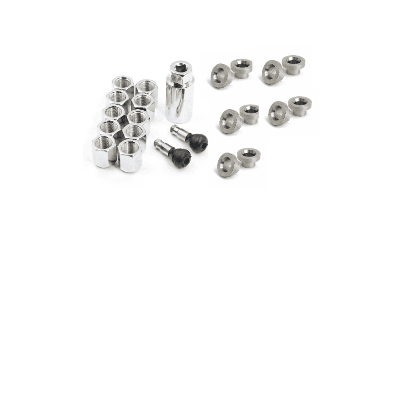 Race Star — Race Star 5/8in Stud Lug Hole Insert w/ 5/8in Open 60 Deg Conical Seat Lugs (Set of 10) - view 1