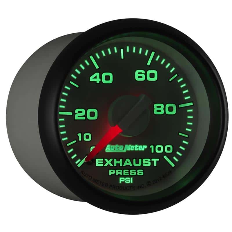 AutoMeter — Autometer Factory Match 52.4mm Mechanical 0-100 PSI Exhaust (Drive) Pressure Gauge
2-1/16" EXHAUST PRES - view 7