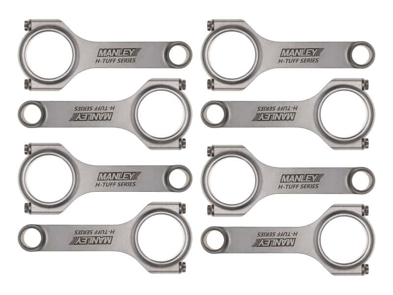 Manley Performance — Manley Chrysler 5.7L/6.1L/6.4L Hemi ARP 2000 6.2in w/ 24mm Pin H Beam Connecting Rod - Set of 8
Connecting Rod Set - view 6