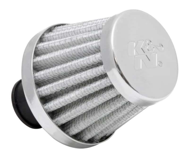 K&N Engineering — K&N 2in Base OD x .375in Flange ID x 1.75in H Rubber Base Crankcase Vent Filter - White
Vent Air Filter/Brea
Vent Air Filter - view 1