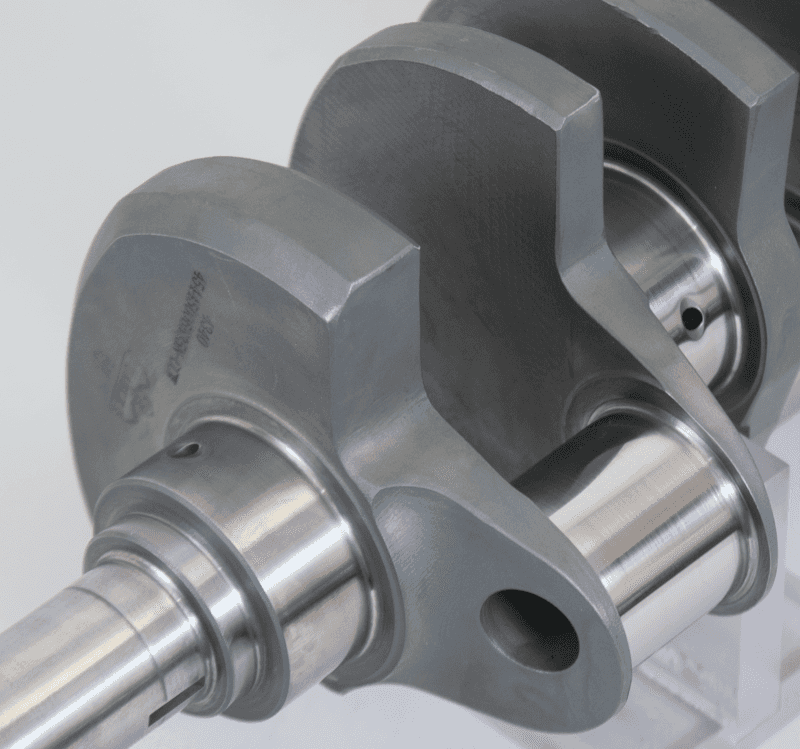 Eagle — Eagle Chevrolet BB 4.500in Stroke Int Balance Center Counterweighted Forged 4340 Steel Crankshaft
4340 Crank - view 4