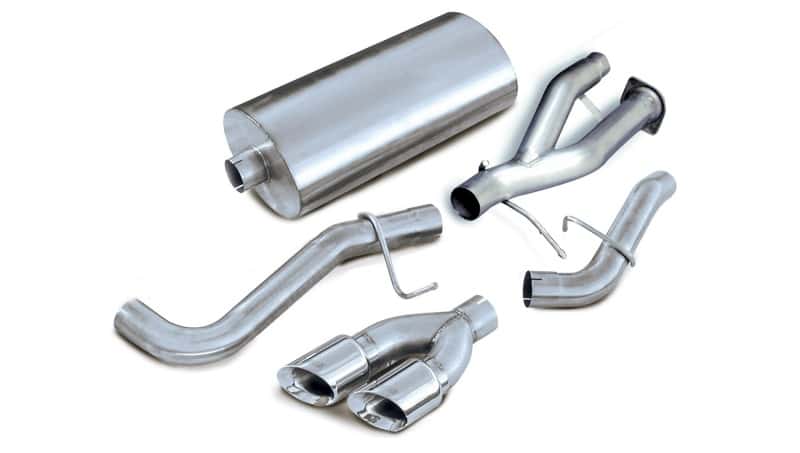 CORSA Performance — Corsa 2002-2006 Cadillac Escalade 6.0L V8 Polished Sport Cat-Back Exhaust
Exhaust - view 1