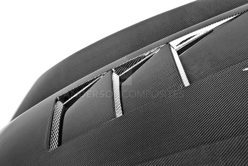 Anderson Composites — Anderson Composites 11-13 Dodge Charger Type-TS Hood - view 5