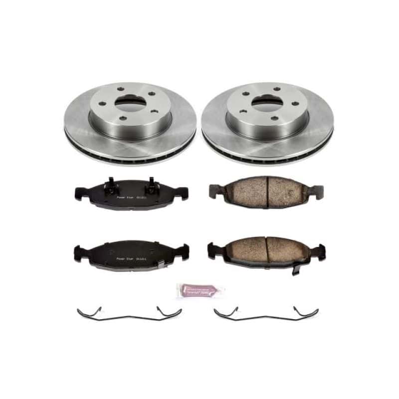 PowerStop — Power Stop 99-02 Jeep Grand Cherokee Front Autospecialty Brake Kit - view 1