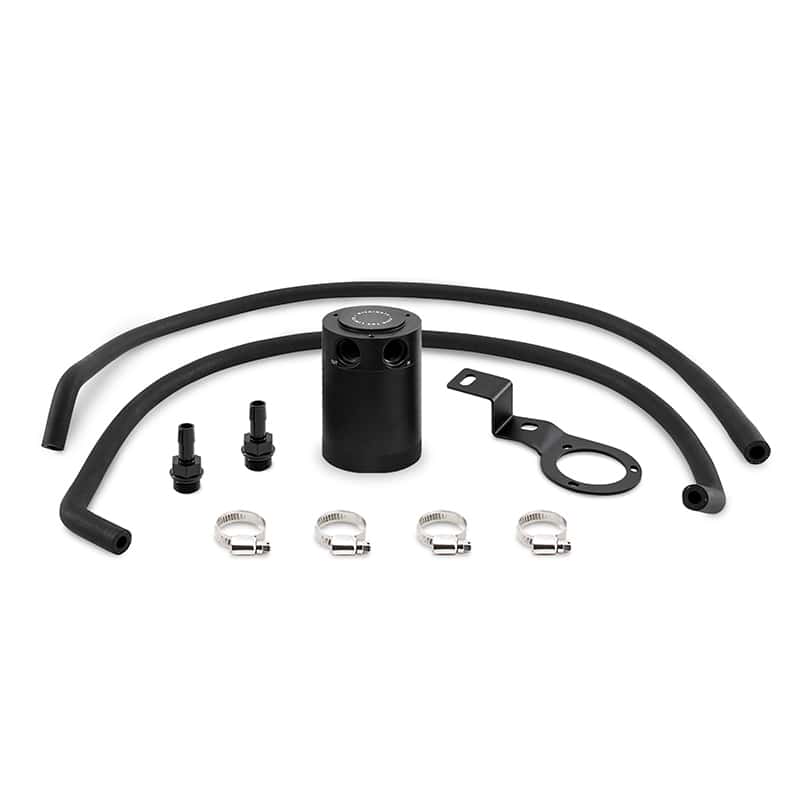 Mishimoto — Mishimoto 15-16 Subaru WRX PVC Side Baffled Oil Catch Can - Black
Oil Catch Can Kit - view 1