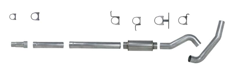 Diamond Eye Performance — Diamond Eye KIT 5in Catback Single AL: 94-97 FORD 7.3L F250/F350 PWRSTROKE
KIT; 5in.; CBSGL; AL - view 4