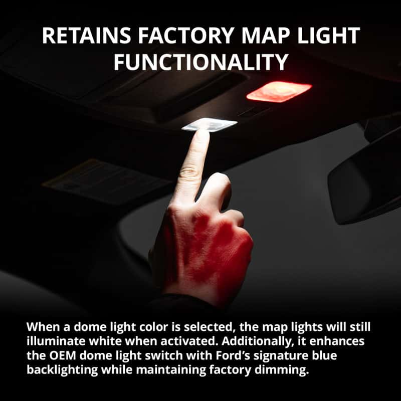 Diode Dynamics — Diode Dynamics 24-25 Ford Mustang Multicolor Dome Light - view 4