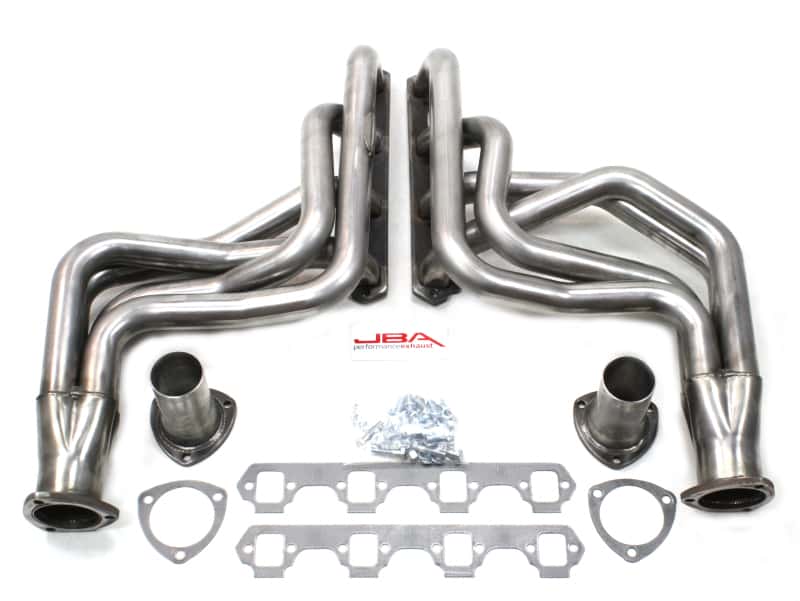 JBA — JBA 65-73 Ford Mustang 260-351W (w/Mustang II Suspension) 1-3/4in Primary Raw 409SS Long Tube Header
Long Tube Header - view 1