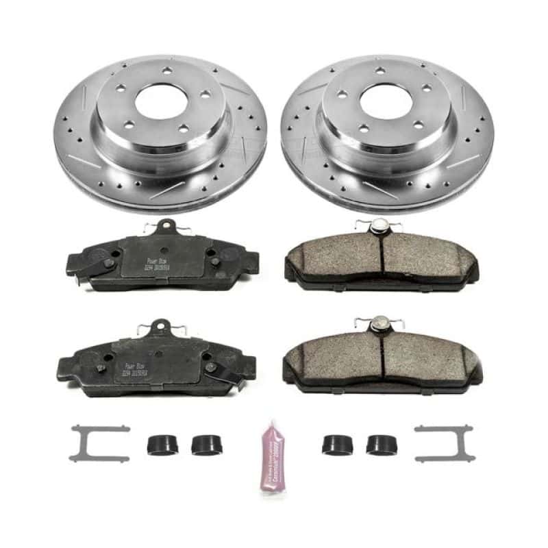 PowerStop — Power Stop 84-87 Chevrolet Corvette Front Z23 Evolution Sport Brake Kit - view 1