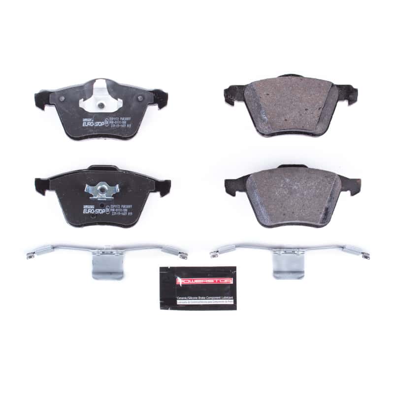 PowerStop — Power Stop 10-14 Volvo XC90 Euro-Stop ECE-R90 Front Brake Pads
EuroStop Brake Pad - view 1
