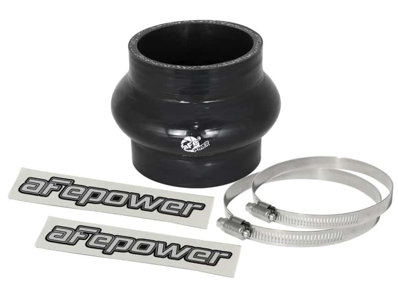 aFe — aFe Magnum FORCE CAI Univ. Silicone Coupling Kit (2.75in. ID / 3in. L) Straight Coupler w/Hump - Blk
Intake Coupling Kit - view 1