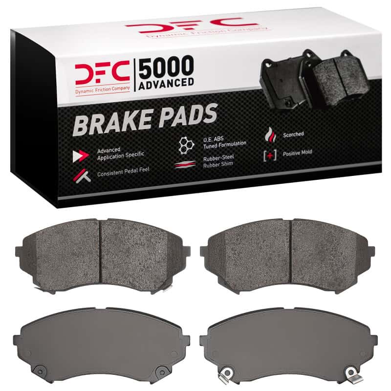 DFC — DFC 08-14 Cadillac CTS Front 5000 Advanced Low Metallic Brake Pads
DFC Brake Pad Set - view 1