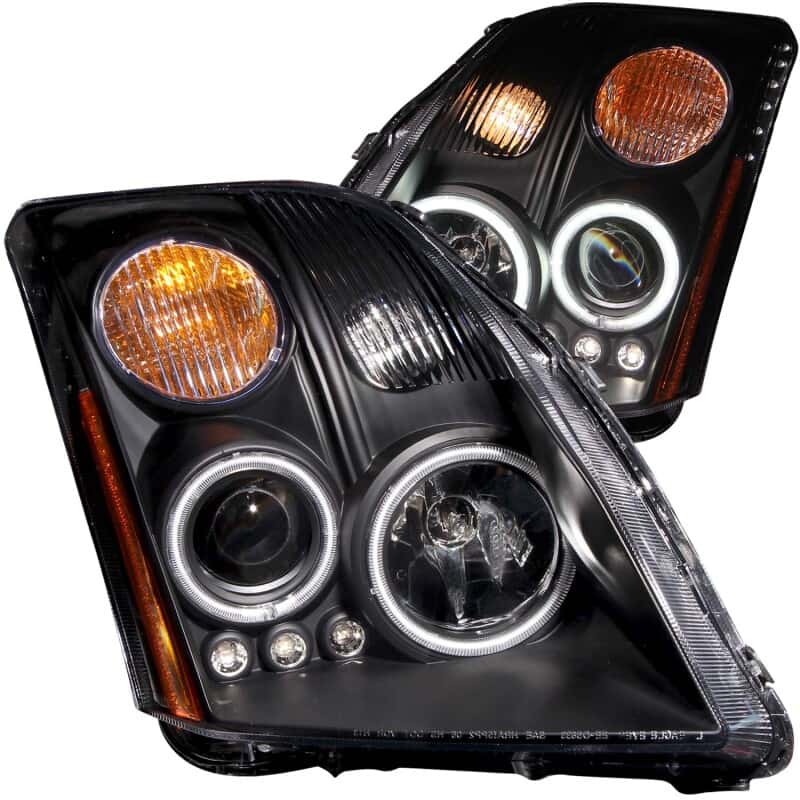 ANZO — ANZO 2007-2012 Nissan Sentra Projector Headlights Black
Head Light Set
HdLtSet - view 2