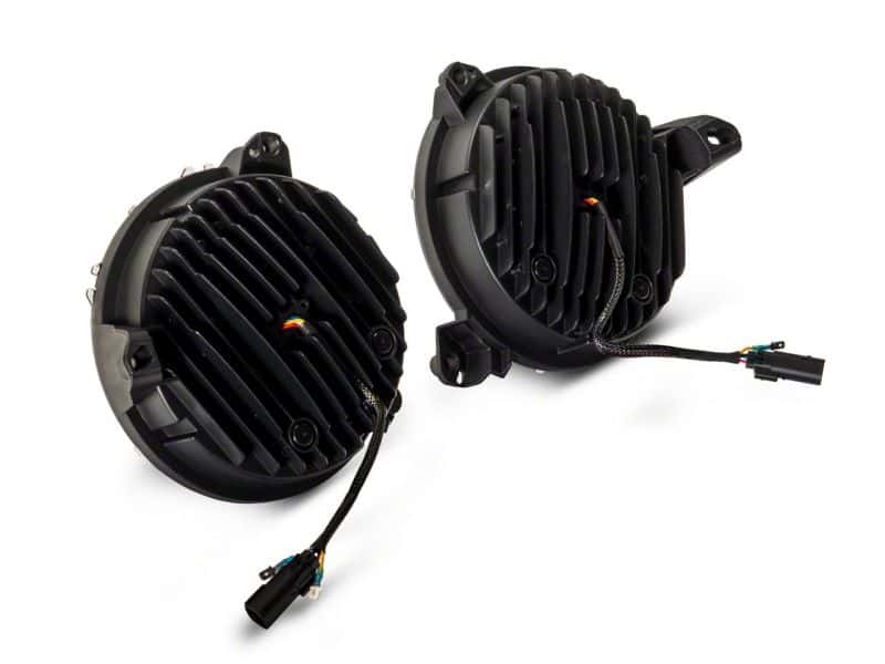 Raxiom — Raxiom 18-23 Jeep Wrangler JL Axial Series 9-In Angel Eye LED Headlights- Blk Housing (Clear Lens)
Headlights - view 15