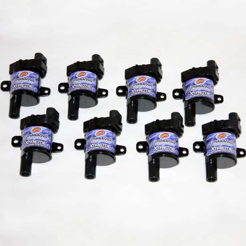 Granatelli Motor Sports — Granatelli 97-12 GM LS 4.8L/5.3L Trucks/SUV Cylindrical Pro Series Xtreme Coil Packs
Ignition Coil - view 1