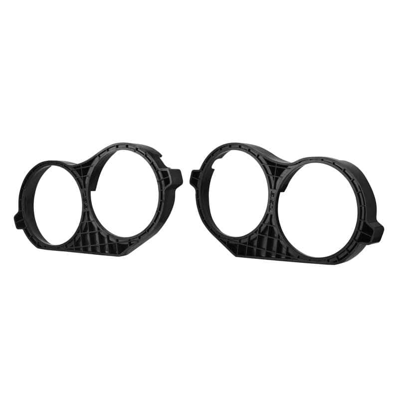 DS18 — DS18 14-23 Harley-Davidson Saddle Bag Mid Bass Adapter Ring 2x 10in ABS Black - view 3