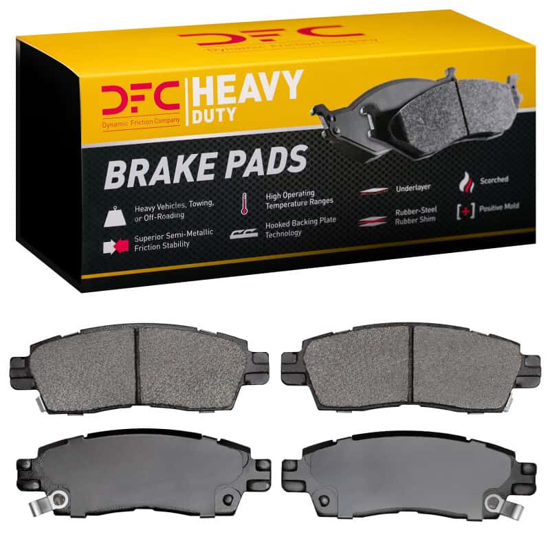 DFC — DFC 02-19 Buick Enclave Rear Heavy Duty Pads - Semi Metallic
DFC Brake Pad Set - view 1