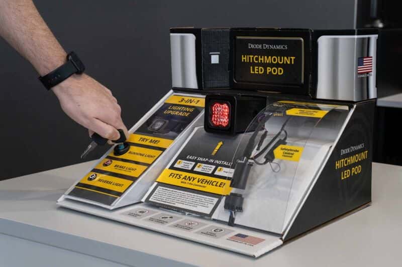 Diode Dynamics — Diode Dynamics Stage Series Hitch Mount POP Countertop Display - view 2
