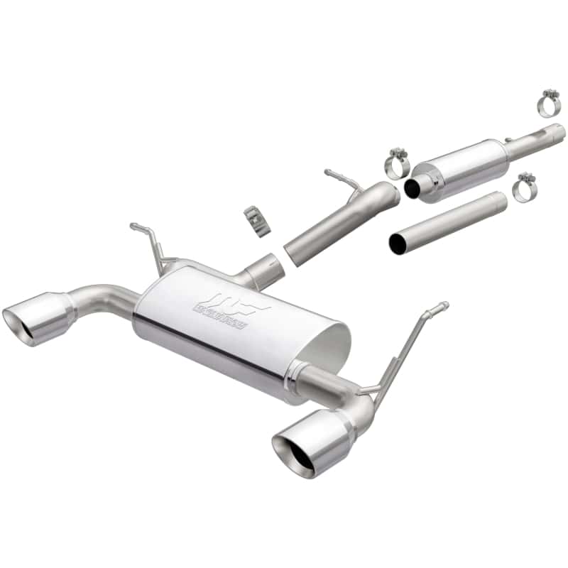 Magnaflow — MagnaFlow Cat-Back 12-16 Jeep Wrangler GT 3.6L V6 Polished Tips
Cat-Back - view 1