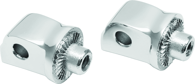 Kuryakyn — Kuryakyn Splined Passenger Peg Adapter Chrome - view 1