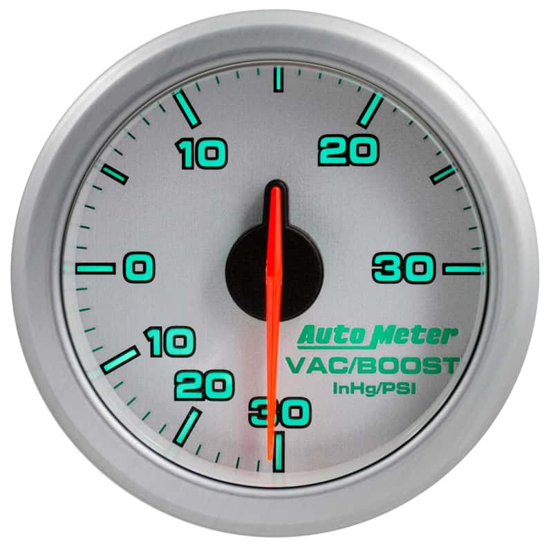 AutoMeter — Autometer Airdrive 2-1/6in Boost/Vac Gauge 30in HG/30 PSI - Silver
GA 2" BST/V ARDRV SL - view 14