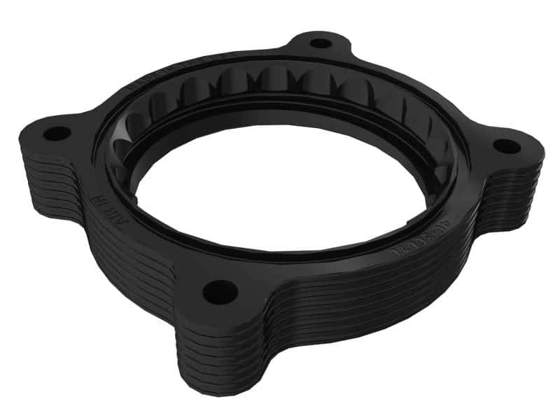 aFe — aFe Nissan Frontier 20-22 V6-3.8L Silver Bullet Throttle Body Spacer
Throttle Body Spacer - view 3
