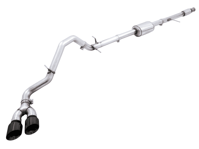 AWE Tuning — AWE Tuning 4th Gen GM 1500 5.3L 0FG Catback Dual Side Exit (Flat Bumper) - Diamond Tips
0FG Catback - view 1
