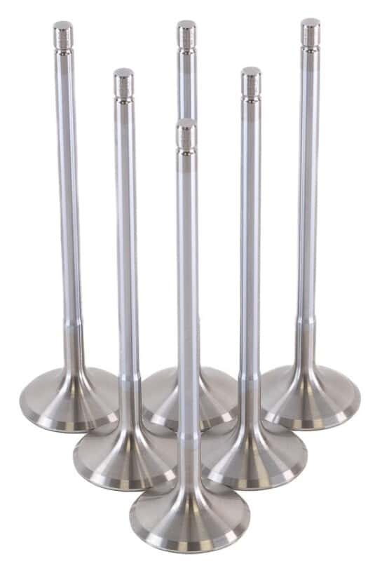 GSC Power Division — GSC P-D Toyota G16E-GTS 32mm Head (STD) Chrome Polished Exhaust Valve - Set of 6 - view 2