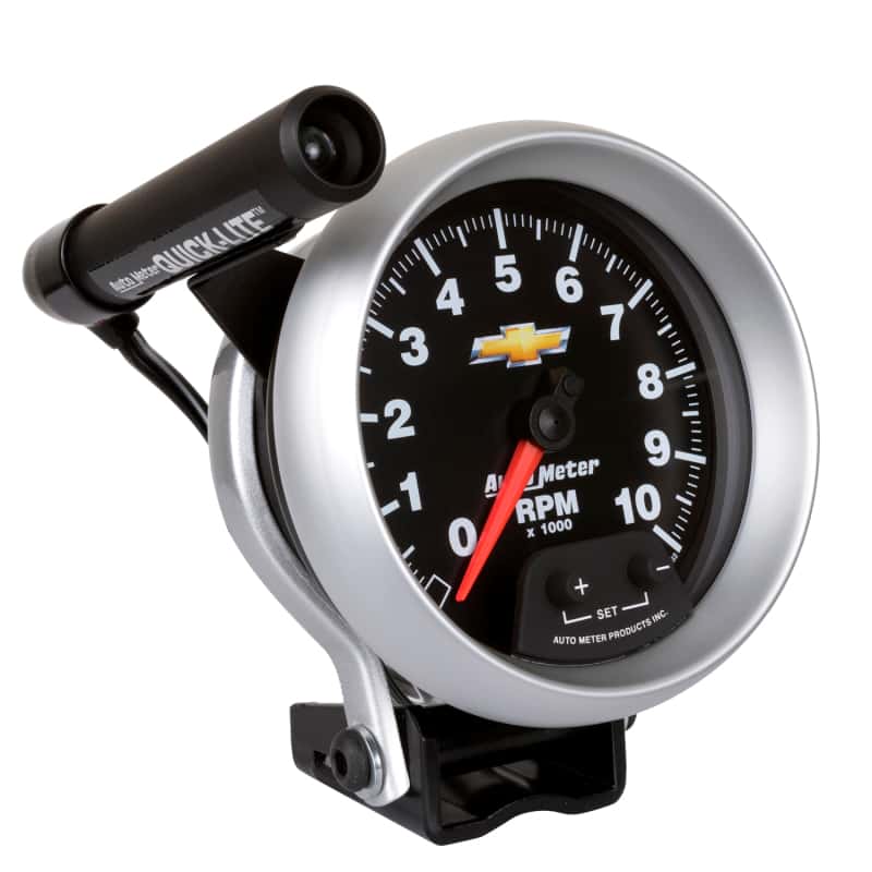AutoMeter — AutoMeter 3 3/4in Pedestal w/Ext. Quick-Lite for GM Copo Camaro
GA 3.75" 10kRPM COPO - view 2