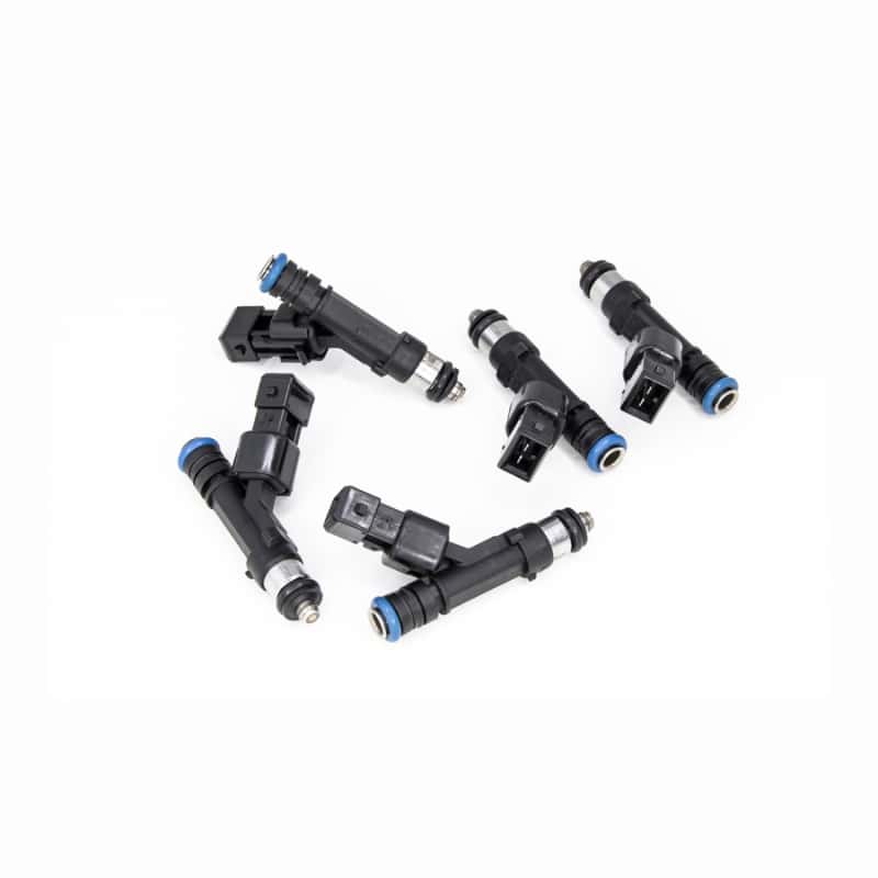 DeatschWerks — DeatschWerks 92-08 Volvo L5 Turbo White Block 900cc Injectors - Set of 5 - view 1