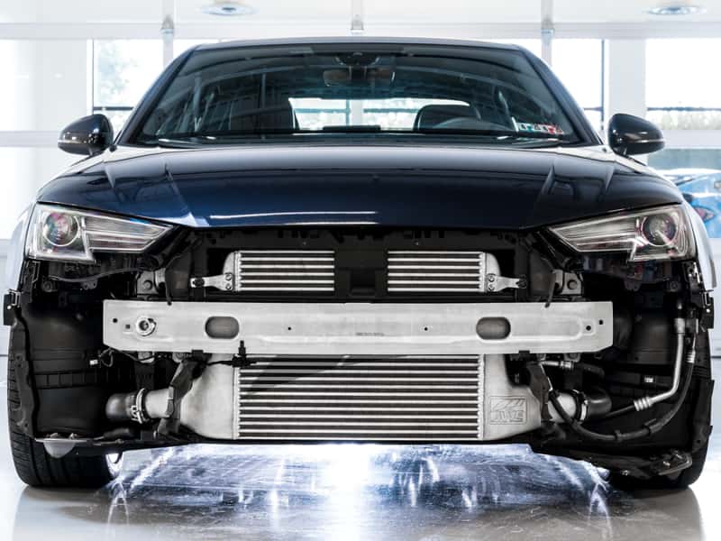AWE Tuning — AWE Tuning 2018-2019 Audi B9 S4 / S5 Quattro 3.0T Cold Front Intercooler Kit
AWE Intercooler - view 10