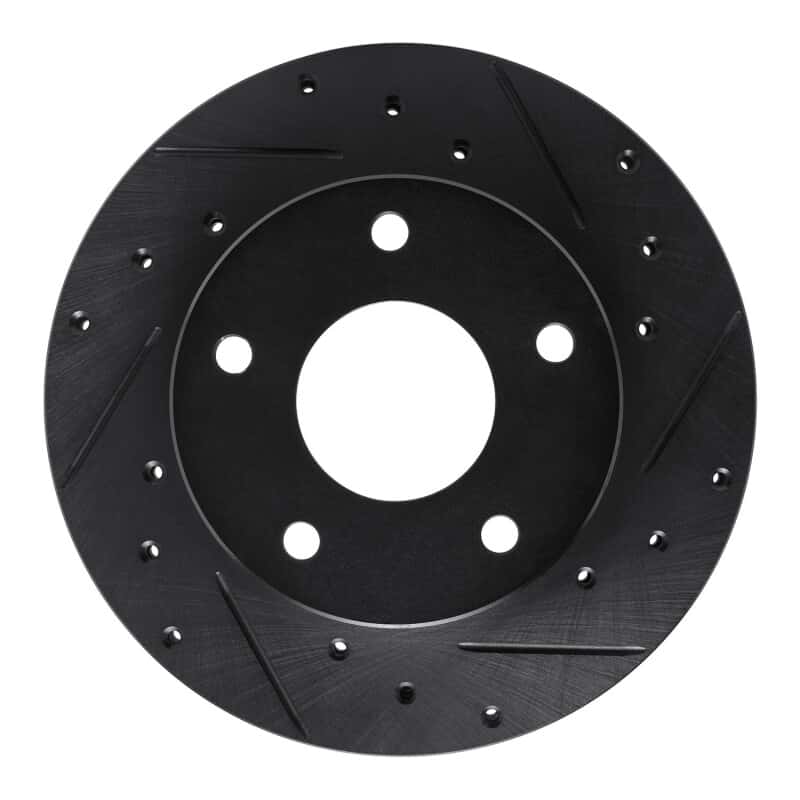 R1 Concepts — R1 82-88 Chevrolet Camaro Rear Right Drilled & Slotted Black Brake Rotor
R1 Brake Rotor Drill - view 1