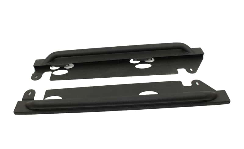 Fishbone Offroad — Fishbone Offroad 07-18 Jeep Wrangler JK 2 Door Rubicon Steel Rock Slider - Black Textured Powdercoat - view 4