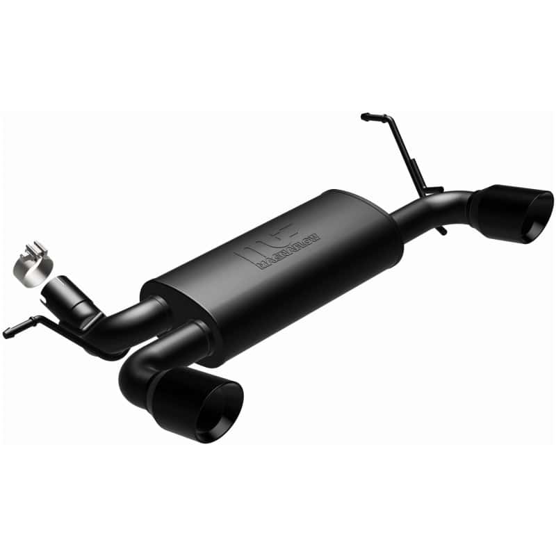 Magnaflow — MagnaFlow 07-17 Jeep Wrangler JK 3.8/3.6L Dual Split Rear Exit Black Axle-Back Exhaust
Axle-Back
Cat-Back - view 4