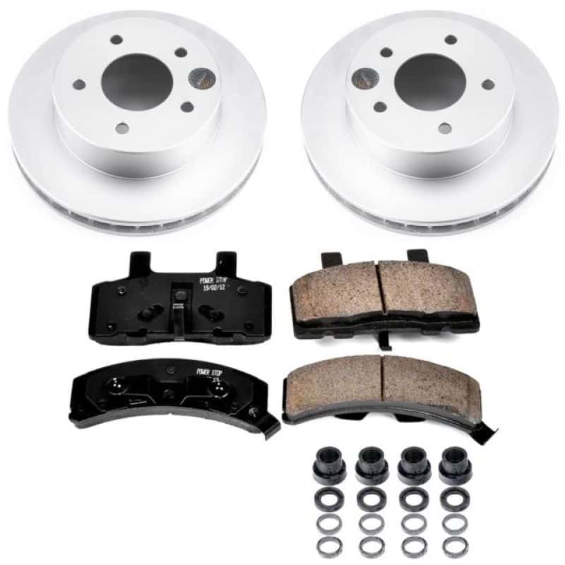 PowerStop — Power Stop 90-02 Chevrolet Astro Front Z17 Evolution Geomet Coated Brake Kit - view 1