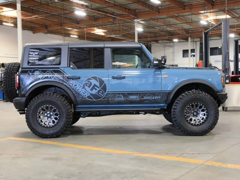 aFe — aFe 21-25 Ford Bronco (4 Door) Terra Guard Off-Road Sliders
Off-Road Slider - view 5