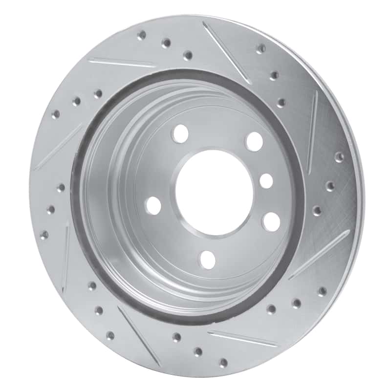 R1 Concepts — R1 06-20 BMW 430I Gran Coupe Rear Left Drilled & Slotted Silver Brake Rotor
R1 Brake Rotor Drill - view 4