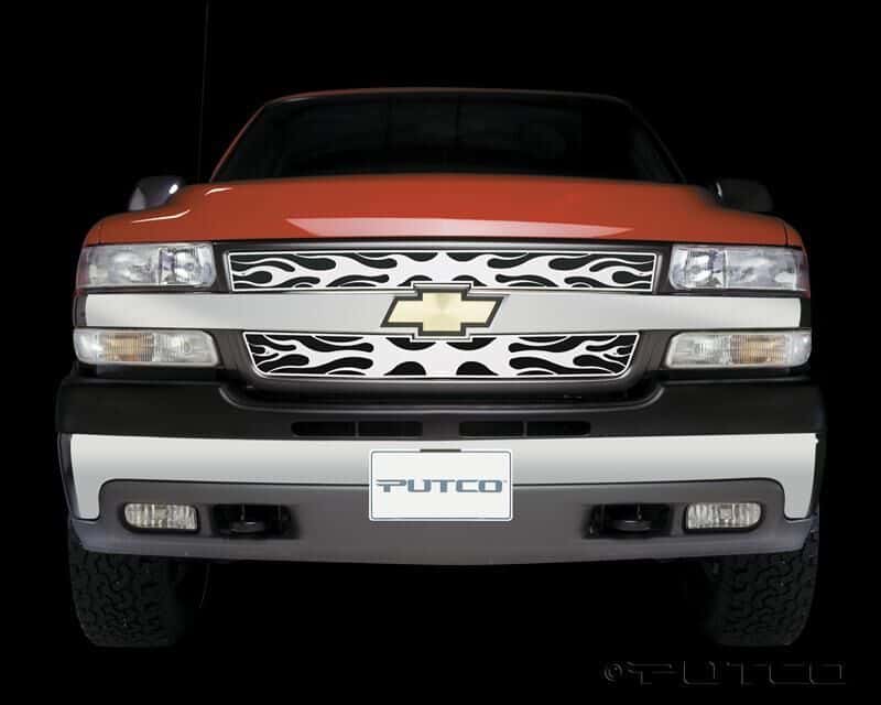 Putco — Putco 04-12 Chevrolet Colorado Flaming Inferno Stainless Steel Grille
Grille Insert - view 2