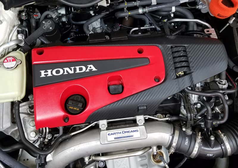 J&L — J&L 17-21 Honda Civic Type R Passenger Side Oil Separator 3.0 - Black Anodized
Oil Separator - view 2