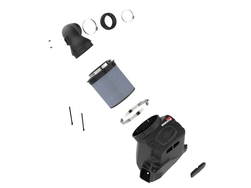 aFe — aFe 20-24 GM Trucks/SUVs L6-3.0L (td) LM2/LZ0 Momentum HD Cold Air Intake System w/ Pro 10R Filter
Momentum HD Intake - view 2