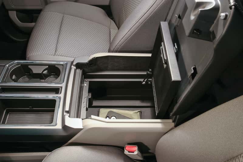 Tuffy Products — Tuffy Console Safe W/ Key Lock For Ford Fseries Flow Thru Console
Console Safe - view 9