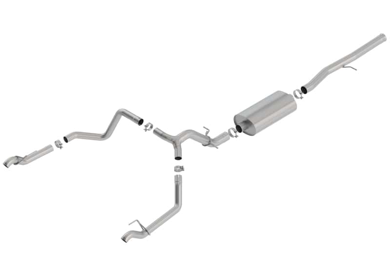 Borla — Borla 19 Chevrolet Silverado/GMC Sierra 1500 6.2L SS Touring Catback Exhaust
Cat-Back System - view 1