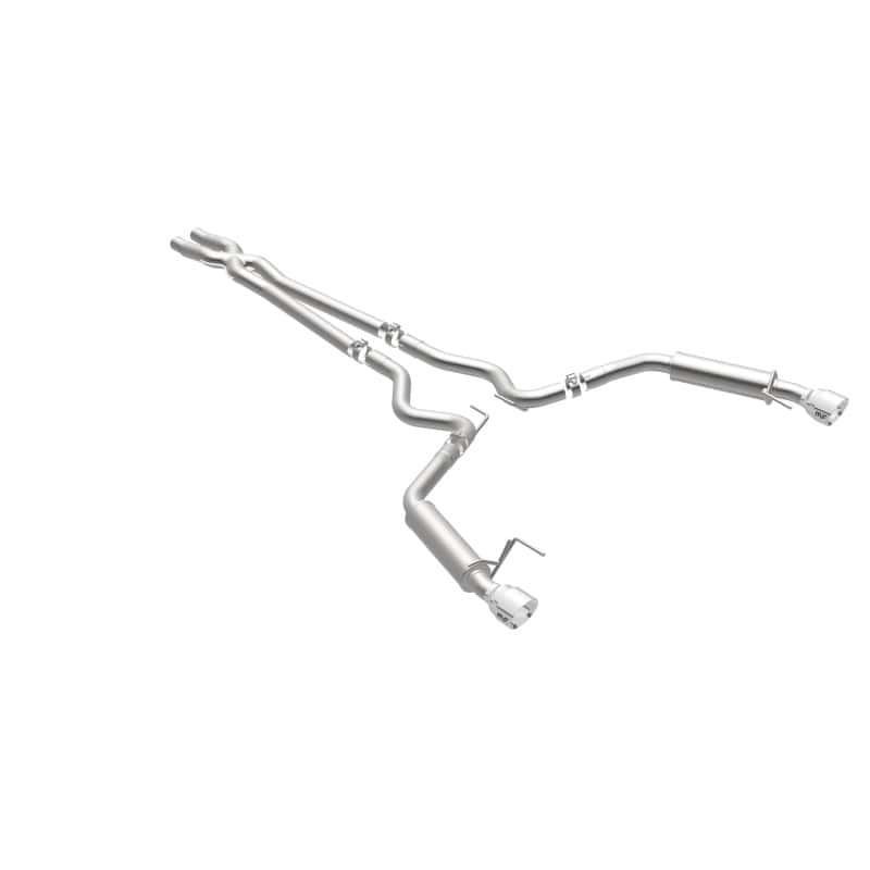 Magnaflow — MagnaFlow Cat Back, SS, 2.5in, Competition, Dual Split Polished 4.5in Tips 2015 Ford Mustang V6 3.7L
Cat-Back - view 19